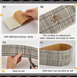 Самоклеящаяся полиэтиленовая контактная бумага&nbsp;AJEW-WH20001-94C-08