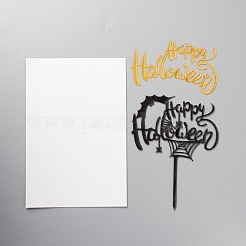 Акриловое украшение для торта на Хэллоуин X-DIY-H109-10