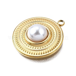 Подвески из пластикового жемчуга&nbsp;LS-STAS-Q360-03D-G