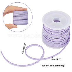 Смешанный цвет искусственный кожаный ожерелье шнур LW-PH0001-02