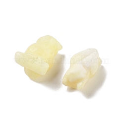 Резные фигурки из натурального желтого нефрита&nbsp;DJEW-L023-G03