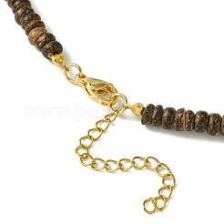 Ожерелья из бисера из натуральных ракушек NJEW-JN04526