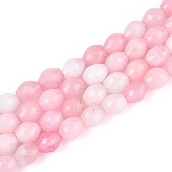 Природные окрашенные белого нефрита нитей бисера G-T142-89G