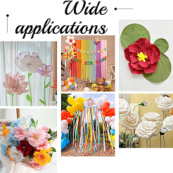 6 рулон гофрированной бумаги ручной работы 6 цветов&nbsp;DIY-CP0012-89A