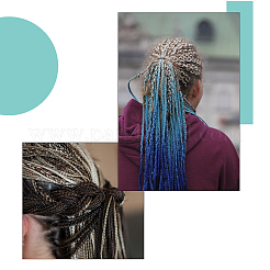 1 набор из литого крючка для вязания и игл для плетения волос TOOL-DC0001-06