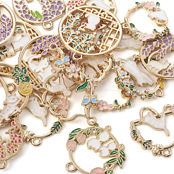 Подвески из сплава эмали 20шт 10 стиля ENAM-TA0001-50