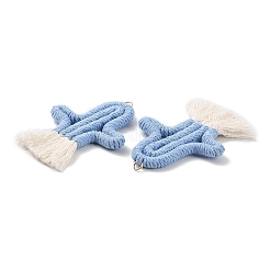 Большие подвески из поликоттона GLAA-C028-10E