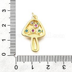 Латунные микро проложить кубического циркония подвески&nbsp;X-KK-F896-03G