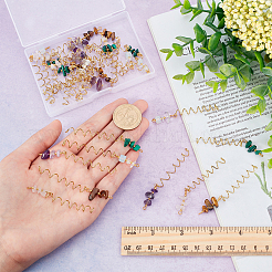 6 набор из 5 стилей: натуральный тигровый глаз&nbsp;FIND-NB0002-61