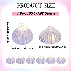 100 г ПВХ блестки/бусины с пайетками KY-CY0001-06B