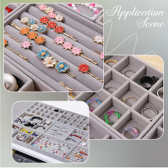 15 прямоугольная деревянная сетка&nbsp;AJEW-WH20054-062G-02