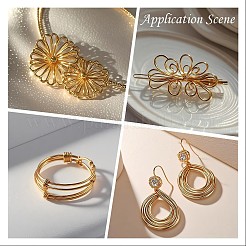 Круглая медная проволока для ювелирных изделий&nbsp;X-CWIR-S002-0.8mm-02