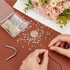 600шт 2 цвета ccb пластиковые распорные бусины CCB-PH0001-15-WH