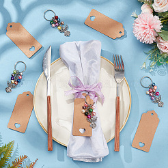 20шт акриловые бусины и брелок из сплава ангела DIY-BC0009-78