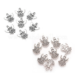 40шт 2 стиля подвески из сплава в тибетском стиле&nbsp;TIBEP-FP0001-05