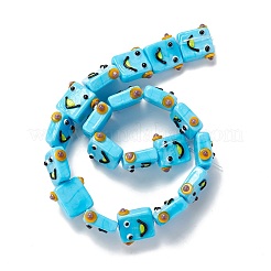 Бусы лэмпворк ручной работы&nbsp;LAMP-D015-07D