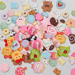 Кабошоны из непрозрачной смолы&nbsp;CRES-SP0001-15