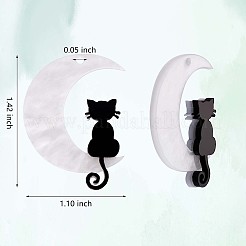 20 шт. Непрозрачные акриловые подвески JX493A