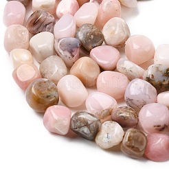 Натуральный розовый опал бусы пряди G-B161-B05