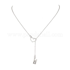 Регулируемые ожерелья-лариаты из нержавеющей стали 304 NJEW-JN05186