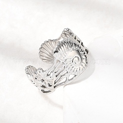 Кольца-манжеты из нержавеющей стали 304 для женщин&nbsp;RJEW-K313-15P