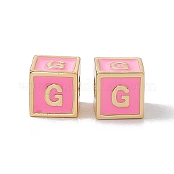 Стойки покрытие латунь эмаль бисер&nbsp;KK-B060-04G-05G