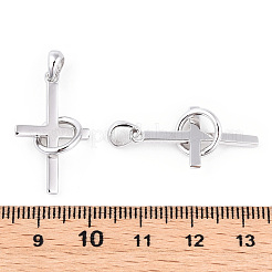 Подвески из серебра 925 пробы с родиевым покрытием STER-T007-40P