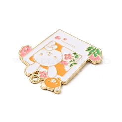 Эмалевые подвески из мультяшного сплава&nbsp;LS-ENAM-G207-01A-LG