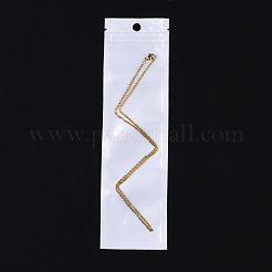 Жемчужная пленка пластиковая сумка на молнии OPP-R003-6x21