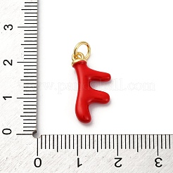 Латунь эмаль подвески&nbsp;KK-Q098-08G