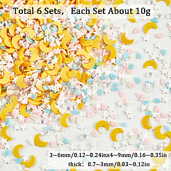 Кабошоны из полимерной глины ручной работы CLAY-SC0001-98A