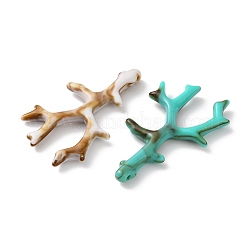 Непрозрачной акриловые большие подвески&nbsp;OACR-Z033-01