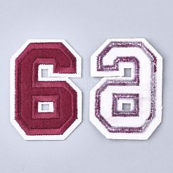 Компьютеризированная вышивка ткань железа на патчи FIND-T030-063-6