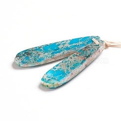 Кулоны из натуральной императорской яшмы&nbsp;X-G-G827-03U