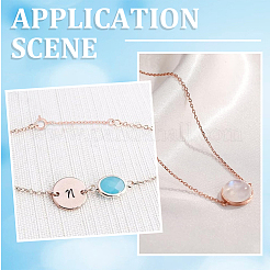 8 шт. 4 стиля удлинитель цепи из стерлингового серебра STER-BBC0007-06RG