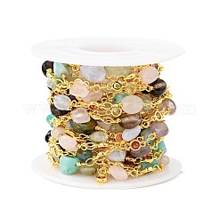 Латунные плоские круглозвенные цепи CHC-C025-01G