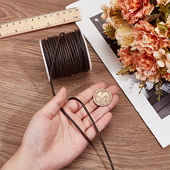 Круглый шнур из воловьей кожи длиной 20 метр. WL-WH0015-01C-03