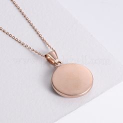 Винтажные панк-ожерелья из нержавеющей стали с подвеской в виде пентаграммы викинга для унисекс JV0846