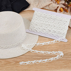 1 рулон кружевной отделки из полиэстера&nbsp;OCOR-MA0001-70B