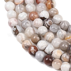 Натуральный мексиканский агат&nbsp;G-G345-B01-3mm