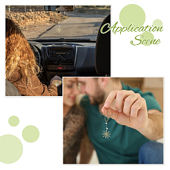 Подвесные украшения из сплава 3 шт.&nbsp;HJEW-FH00121