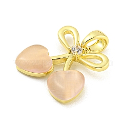 Подвески кошачий глаз&nbsp;KK-P263-12G