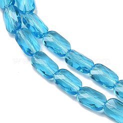 Прозрачные стеклянные бусины GLAA-Z018-C23