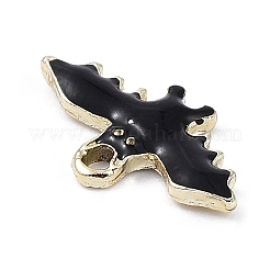 Хэллоуин стойка покрытие латунные эмалированные подвески&nbsp;KK-D031-02LG