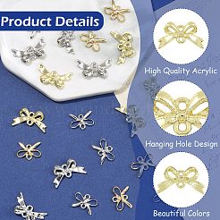 20 шт. 4 стиля латунных звеньев&nbsp;FIND-YW0011-68