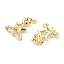 Латунные микро проложить кубического циркония подвески&nbsp;KK-Z120-22G