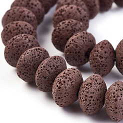 Бусы из натуральной лавы&nbsp;G-I220-17A-07