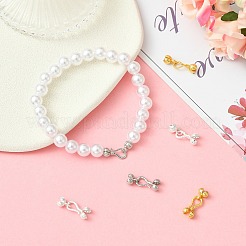 6 шт. 3-х цветные застежки-крючки из цинкового сплава&nbsp;FIND-CJ0005-10