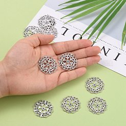 Тибетский стиль филигранные столяры соединения TIBE-A11623-AS-LF