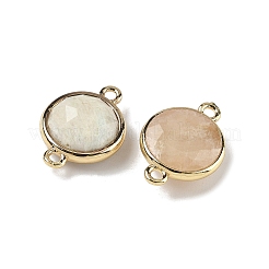 Латунные подвески-подвески с натуральным лунным камнем G-U028-04G-13